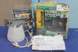 lot 178 image: WAGNER POWER SPRAYER 1200 WITH ORIGINAL BOX