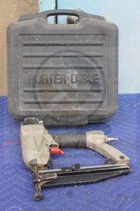 lot 199 image: PORTER CABLE PNEUMATIC NAILER IN CASE