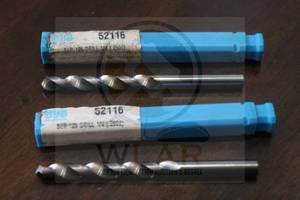 lot 15 image: TOTAL OF 2 SGS&nbsp 52116 TOOL SER 125 DRILL 14&nbsp SOLID CARBIDE JOBBER DRILL , IN CASE&nbsp