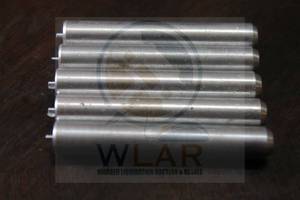 lot 50 image: TOTAL OF 9 STAINLESS STEEL ALUMINUM METAL ROUND BAR ROD STOCKS  SEE PICS&nbsp