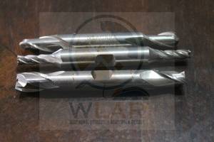 lot 55 image: TOTAL OF 3 ASSORTED BRAND SIZE HSS DOUBLE ENDED END MILLS -&nbsp 38 USA ,516&nbsp NIAGARA, 38  OSG - SEE PICS&nbsp