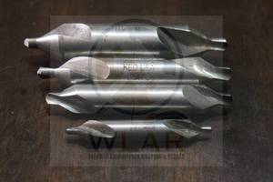 lot 56 image: TOTAL OF 4 ASSORTED SIZE HSS DOUBLE-ENDED END MILLS&nbsp