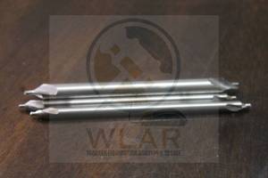 lot 64 image: TOTAL OF 3 USA ASSORTED SIZE HSS DOUBLE - ENDED CARBIDE&nbsp CENTER DRILL COUNTERSINKS , # 4X4 &amp # 2X4&nbsp