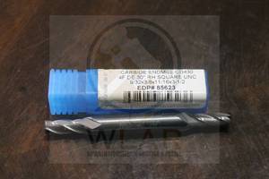 lot 78 image: NIAGRA CUTTER CARBIDE 4FLUTE DE 30 DEGREE RH SQUARE UNC END MILL , 85623&nbsp