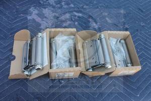 lot 59 image: TOTAL OF 2 BOXES BOMMER 4&nbsp DOUBLE ACTION SPRING HINGE F-MORT,3029-4-652, ( 2 HINGE PER BOX )