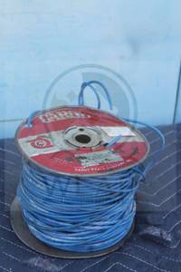 lot 8 image: SPOOL OF CAROL BLUE CABLE WIRE&nbsp 76422&nbsp