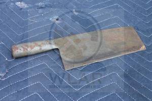 lot 14 image: VINTAGE SUGIMOTO CHINESE CLEAVER KNIFE , 12L X 3 12 W