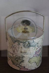 lot 25 image: MCM&nbsp ANCIENT WORLD MAP LIDDED&nbsp ICE BUCKET&nbsp