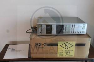 lot 31 image: NAKAMICHI BX-2&nbsp 2-HEAD CASSETTE DECK MADE IN JAPAN WITH MANUAL IN ORIGINAL BOX&nbsp