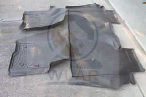 lot 215 image: 3PC SET OF WEATHER TECH FLOOR MAT VEHICLE UNKNOWN