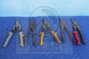 lot 57 image: TOTAL OF 5 ASSORTED BRAND 10 AVIATION SNIPS , WISS , METALMASTER&nbsp