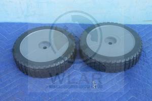 lot 62 image: TOTAL OF 2 HAMELIN INDUSTRIES 8&nbsp LAWNMOWER REPLACEMENT WHEELS&nbsp