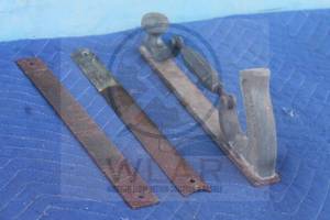 lot 104 image: VINTAGE HELLER BROS CO&nbsp &nbspAUTO BODY PLANE RASP VIXEN FILE WITH 3- RASP FILES 14&nbsp