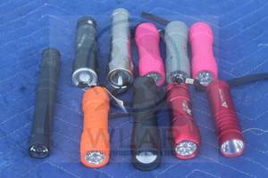 lot 121 image: TOTAL OF 10 ASSORTED BRAND LED FLASHLIGHTS&nbsp