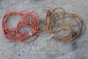 lot 131 image: TOTAL OF 2 ORANGE YELLOW EXTENSION  SEE PICS&nbsp