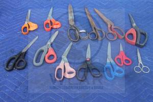 lot 132 image: TOTAL OF 13 ASSORTED&nbsp BRAND  SIZE SHEARS
