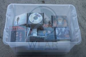 lot 162 image: GENEROUS AMOUNT ASSORTED GENRE MUSIC CDS  SEE PICS  TOTE INCLUDED&nbsp