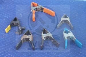 lot 170 image: TOTAL 6 SPRING CLAMPS , ANVIL,PONY,WORKFORCE&nbsp  6 - 9 12  SEE PICS&nbsp
