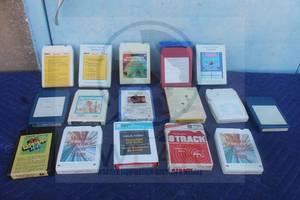 lot 213 image: TOTAL OF 16 VINTAGE ASSORTED GENRE 8-TRACKS  SEE PICS&nbsp