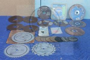 lot 11 image: LOT OF ASSORTED BRANDSIZE SAW BLADES  SEE PICS&nbsp