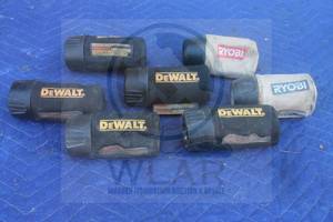 lot 25 image: TOTAL OF 7 - PALM SANDER POWER TOOL&nbsp REPLACEMENT DUST BAGS ,&nbsp DEWALT &amp RYOBI&nbsp