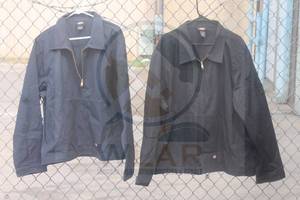 lot 41 image: TOTAL OF 2 UNWORN DICKIE&nbsp EISENHOWER JACKETS&nbsp CA0195 , BLUE SIZE XL &amp BLACK 3X&nbsp &nbsp SEE PICS&nbsp