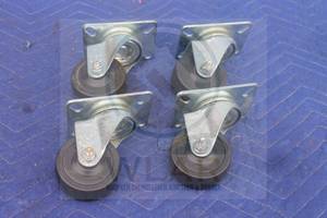 lot 47 image: TOTAL OF 4 - SERVICE CASTER CORP ( SC )3 SWIVEL CASTERS&nbsp