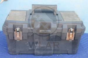 lot 63 image: TOOLBOX WITH TRAY , CONTENTS INCLUDED , 17L  SEE PICS&nbsp