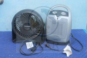lot 65 image: HONEYWELL HPF820BWM &amp LASKO MOVEABLE AIR HEATER&nbsp