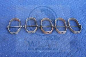 lot 73 image: TOTAL OF 5 CLEVIS HANGERS&nbsp