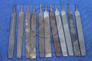 lot 111 image: TOTAL OF 11 ASSORTED BRAND 10 FLAT BASTARD FILES  SEE PICS&nbsp