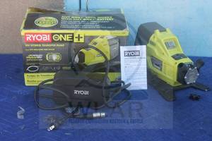 lot 128 image: RYOBI HYBRID TRANSFER PUMP P750&nbsp