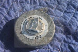 lot 141 image: LUFKIN WHITE STEEL 50FT TAPE MEASURE&nbsp