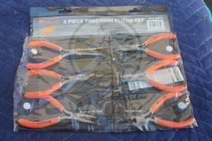 lot 150 image: PITTSBURGH 6-PIECE PLIER SET&nbsp 31675 IN ORIGINAL CASE  SEE PICS&nbsp