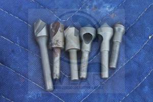 lot 161 image: TOTAL OF 6 LATHE COUNTER SINK BITS&nbsp