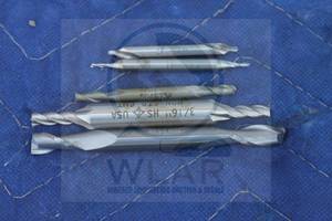 lot 162 image: TOTAL OF 5 ASSORTED BRANDSIZE&nbsp HSS 2 FLUTE DOUBLE ENDED ENDMILLS  SEE PICS&nbsp