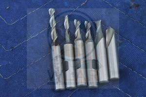 lot 163 image: TOTAL OF 6 ASSORTED BRANDSIZE HSS 2 FLUTE ENDMILLS , 14&nbsp 316&nbsp 38&nbsp