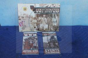 lot 182 image: LOT OF NORTHERN TERRITORY COMMORATIVE WWII SITE MAP  EVENT CALENDAR  WWII HISTORIC SITES&nbsp