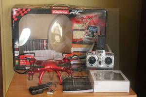 lot 31 image: CARRERA RC QUADROCOPTER RC VIDEO ONE 2.4 GHZ 4-CHANNEL&nbsp NEXT 370503006 DRONE WITH ACCESSORIES AND MANUAL IN ORIGINAL BOX  SEE PICS&nbsp&nbsp