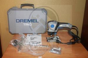lot 38 image: DREMEL TRIO 6800 WITH ACCESSORIES IN ORIGINAL CASE  SEE PICS&nbsp