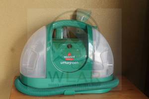 lot 82 image: BISSELL LITTLE GREEN CARPET CLEANER WITH TOUGH STAIN TOOL&nbsp