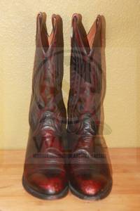 lot 87 image: LUCCHOSE 2000,&nbsp T3012R4 WESTERN MEN BOOTS SIZE 10 12D&nbsp