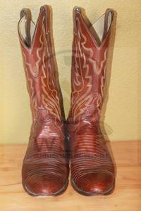 lot 89 image: JUSTIN 8480 MEN WESTERN BOOTS , 349320 SIZE 10 12B&nbsp
