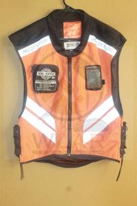 lot 96 image: ICON MOTOR SPORT ORANGE&nbsp SAFETY VEST&nbsp