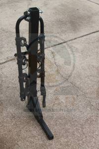 lot 128 image: HYPER TOUGH 3-BIKE TILT FOLDING&nbsp HITCH-MOUNTED BIKE RACK&nbsp