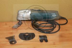 lot 142 image: VARIABLE SPEED OSCILLATING MULTIFUNCTION POWER TOOL WITH OSCILLATING TOOL BLADE&nbsp ACCESSORIES&nbsp