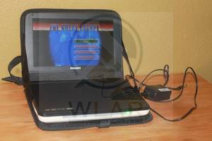 lot 149 image: PHILIPS PORTABLE DVD PLAYER&nbsp PD900037 WITH DVD THE GREAT ESCAPE&nbsp