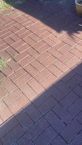lot 331 image: GENEROUS AMOUNT OF BRICK PAVERS  OUTDOOR FLOORING (CAN BE USED FOR&nbsp PATIOS,WALKWAYS AND DRIVEWAYS )&nbsp  BRING HELP  SEE PICS &amp VIDEO&nbsp