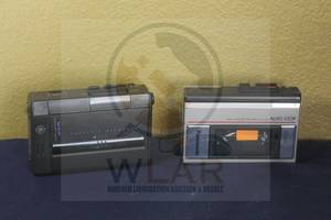 lot 259 image: TOTAL OF 2 VINTAGE CASSETTE RECORDERS , GE 3-5363A&nbsp &amp RQ-310&nbsp