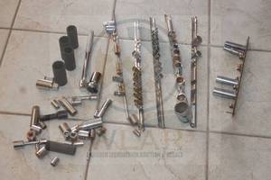lot 264 image: SOCKET WRENCH WITH GENEROUS AMOUNT OF ASSORTED SIZE SOCKETS WITH 6-SOCKET RACK HOLDER ORGANIZERS  SEE PICS&nbsp